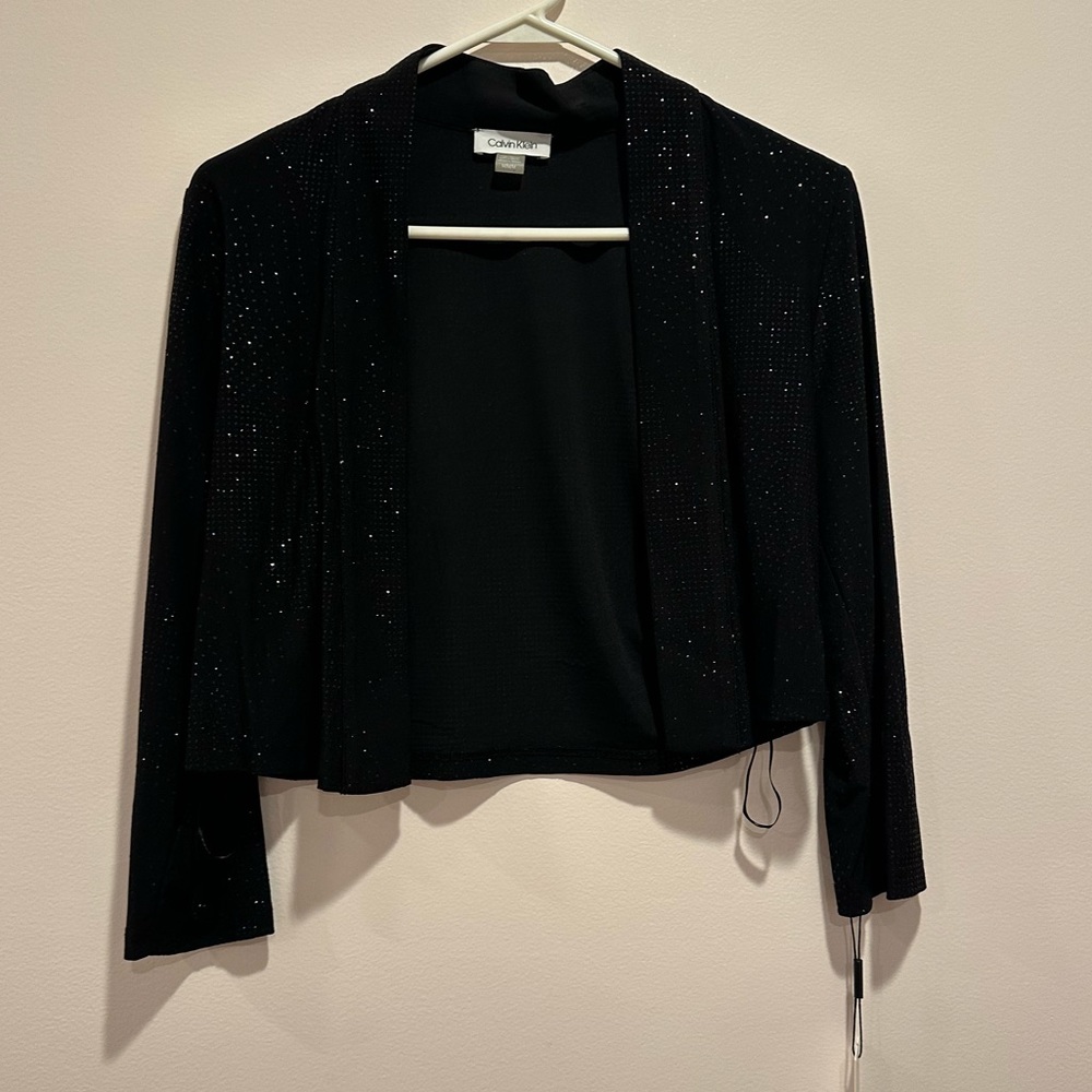 Calvin Klein - Sparkly Black Cardigan